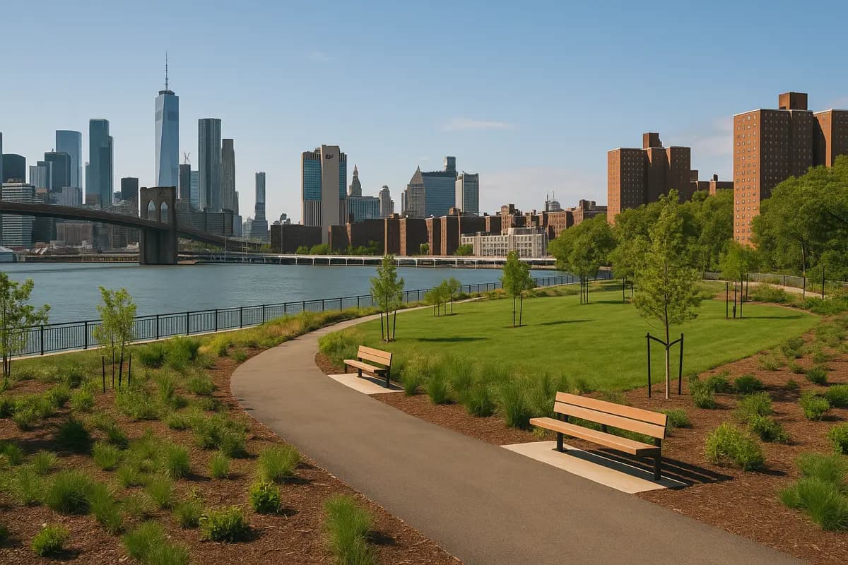 New Park Opens in New York City ::FUNMOJI:FLOWER::