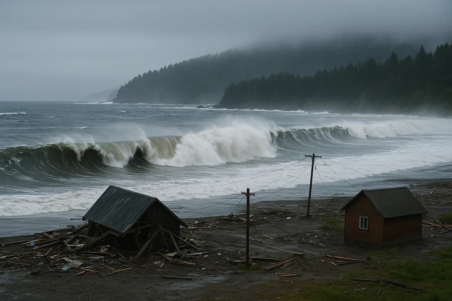 Big Earthquake Shakes Ocean Near Russia